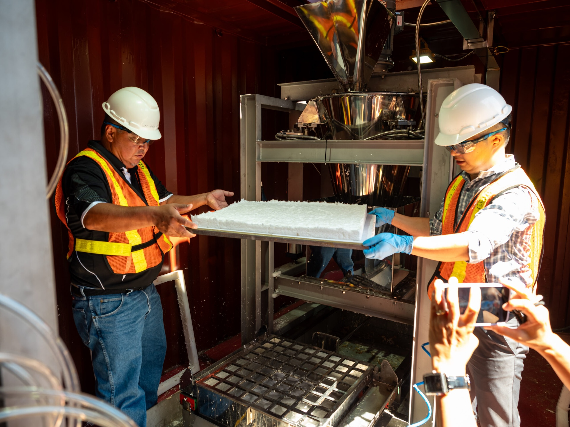 UBC-developed 'wood foam' enters production as Indigenous-led pilot plant opens in Vancouver - UBC News