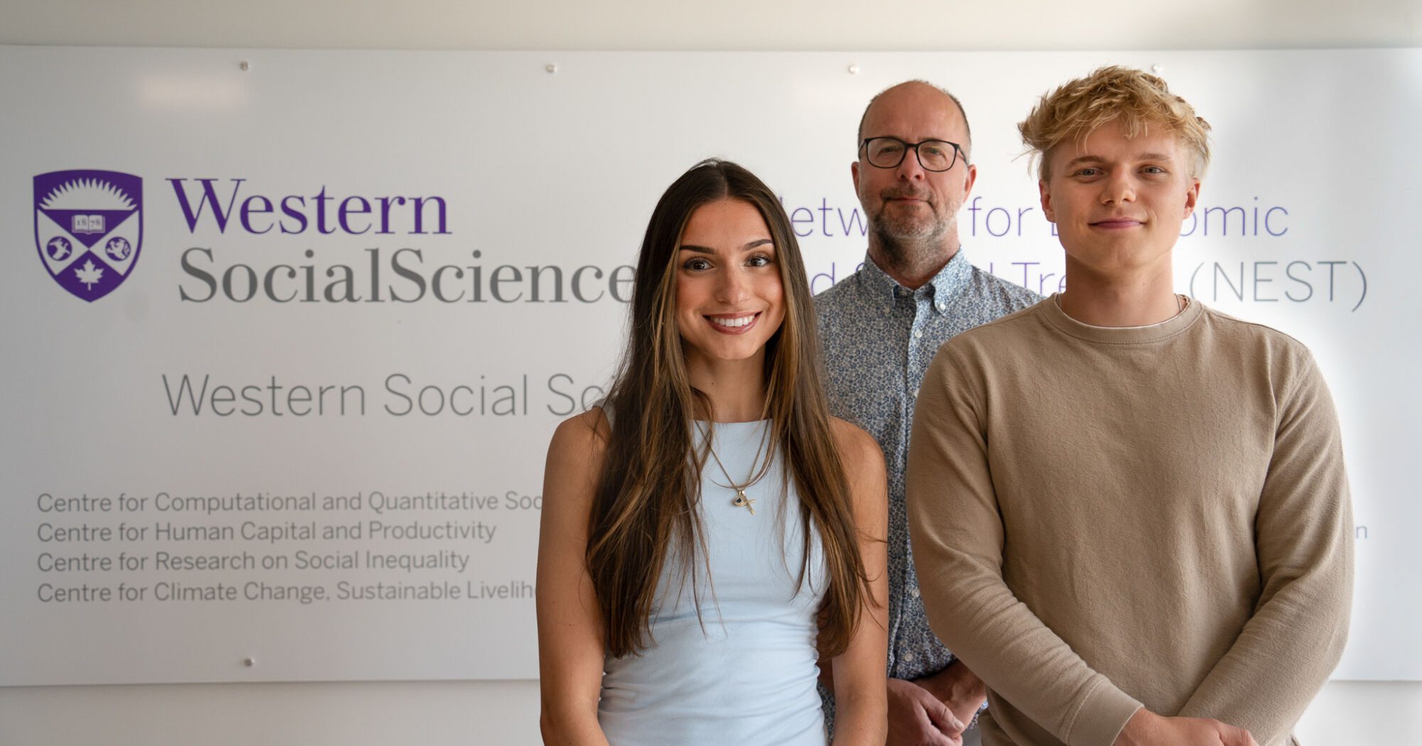 USRI students combat Canada's declining population. Official Western News image.